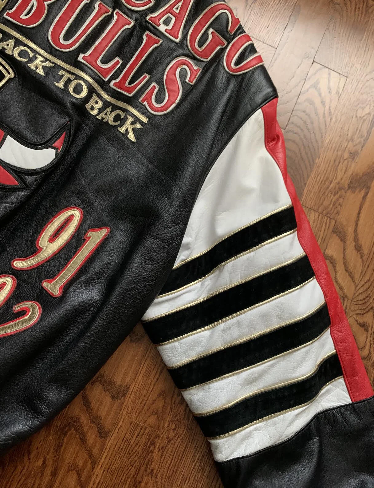 Vintage Jeff Hamilton Chicago Bulls Back To Back NBA